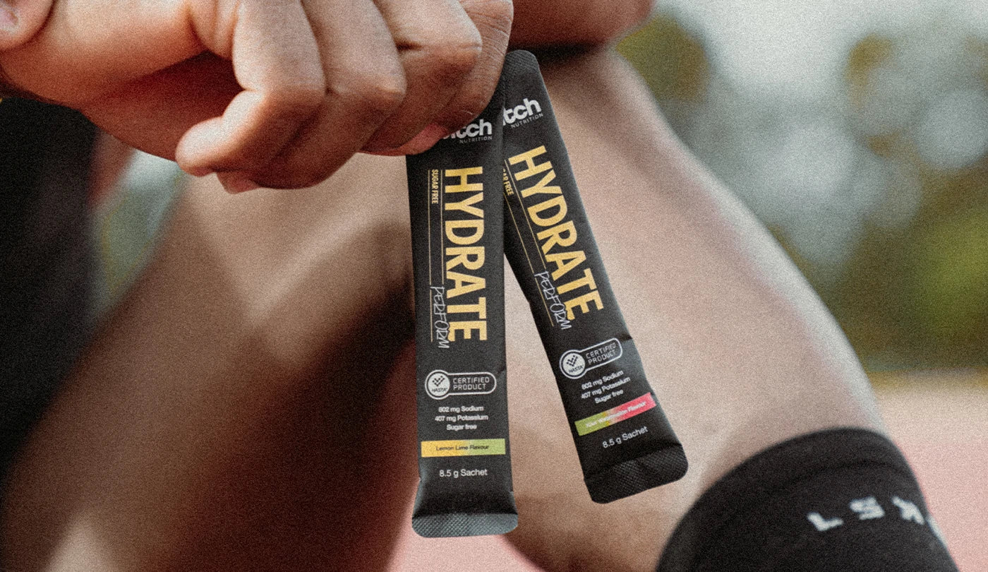 Switch Perform Hydrate Sachets - Athlete Image