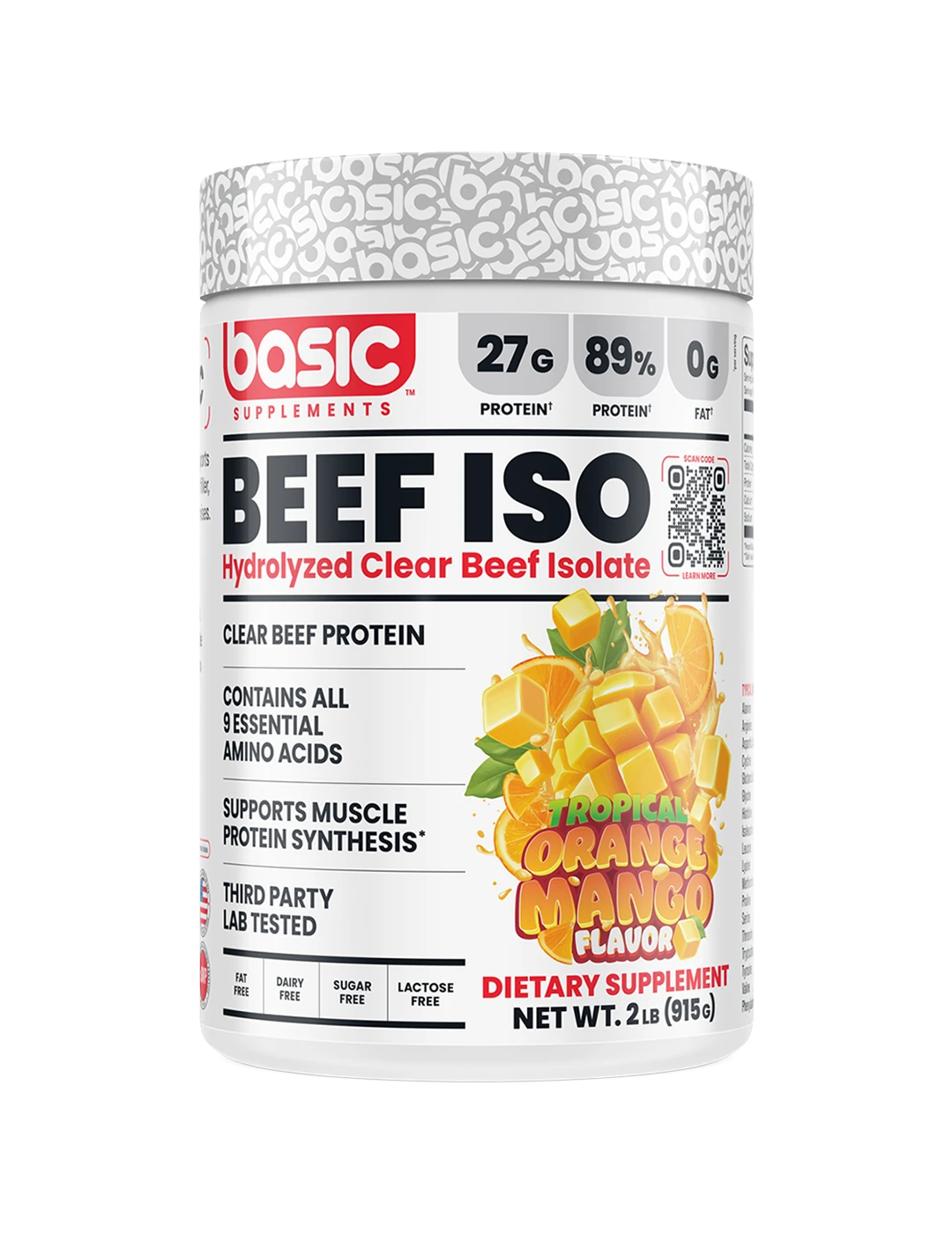 Basic Supplements Hydrolyzed Clear Beef Isolate
