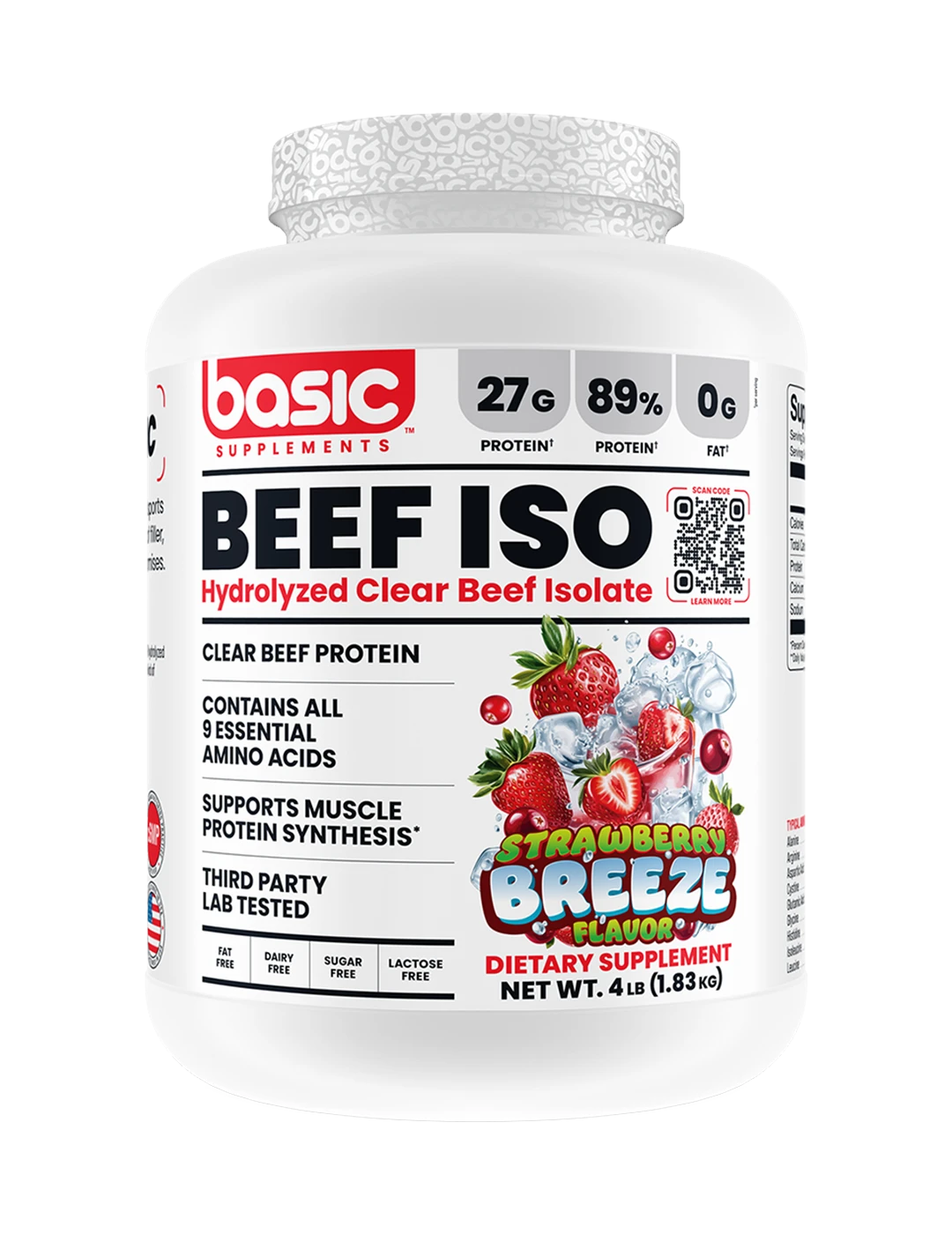 Basic Supplements Hydrolyzed Clear Beef Isolate