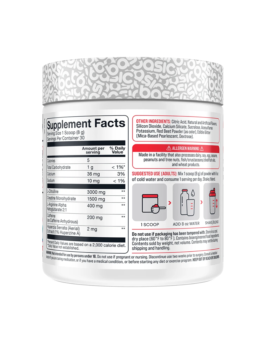 Basic Supplements Pre-Workout