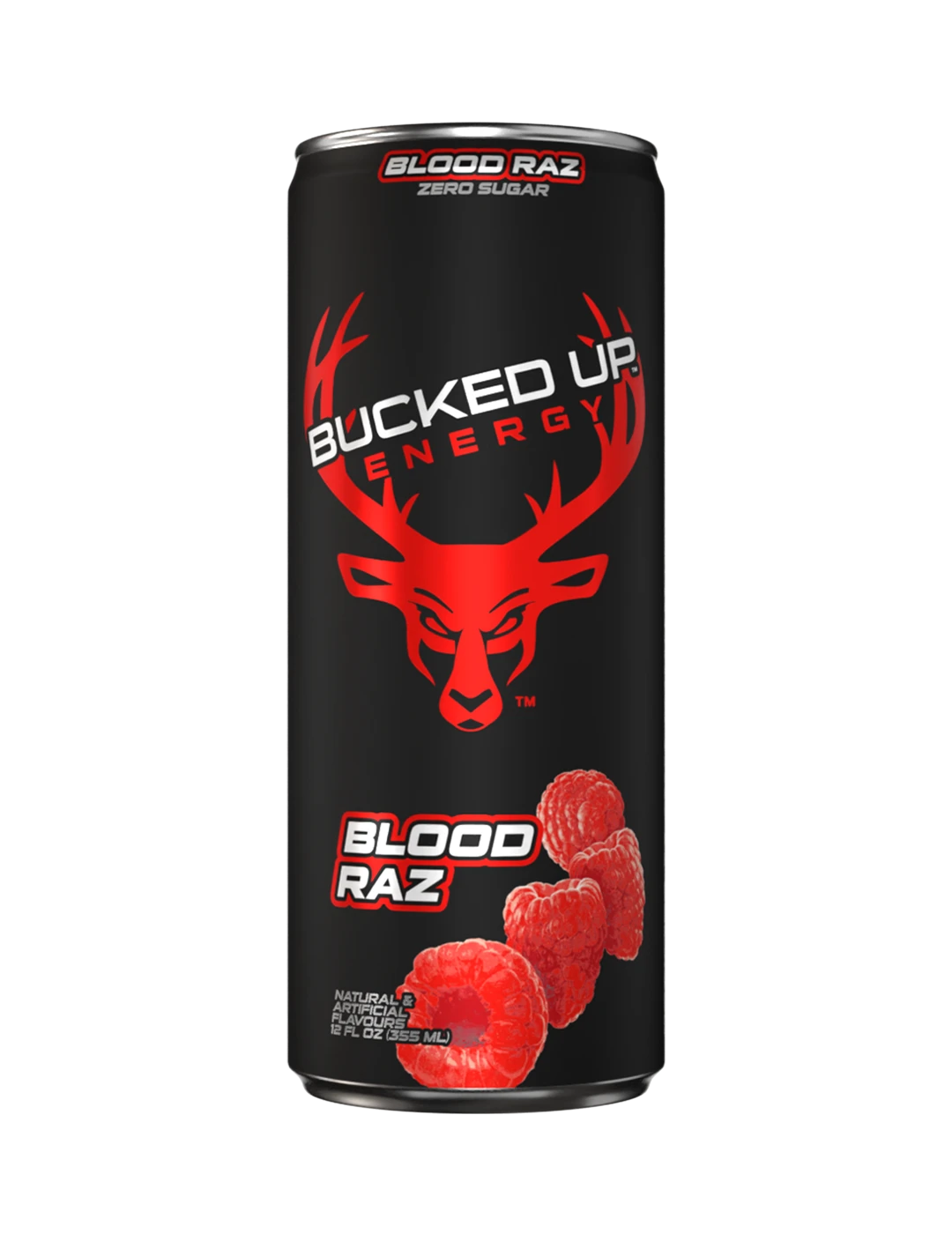 Bucked Up Bucked Up Energy 355m L Blood Raz Front | ASN
