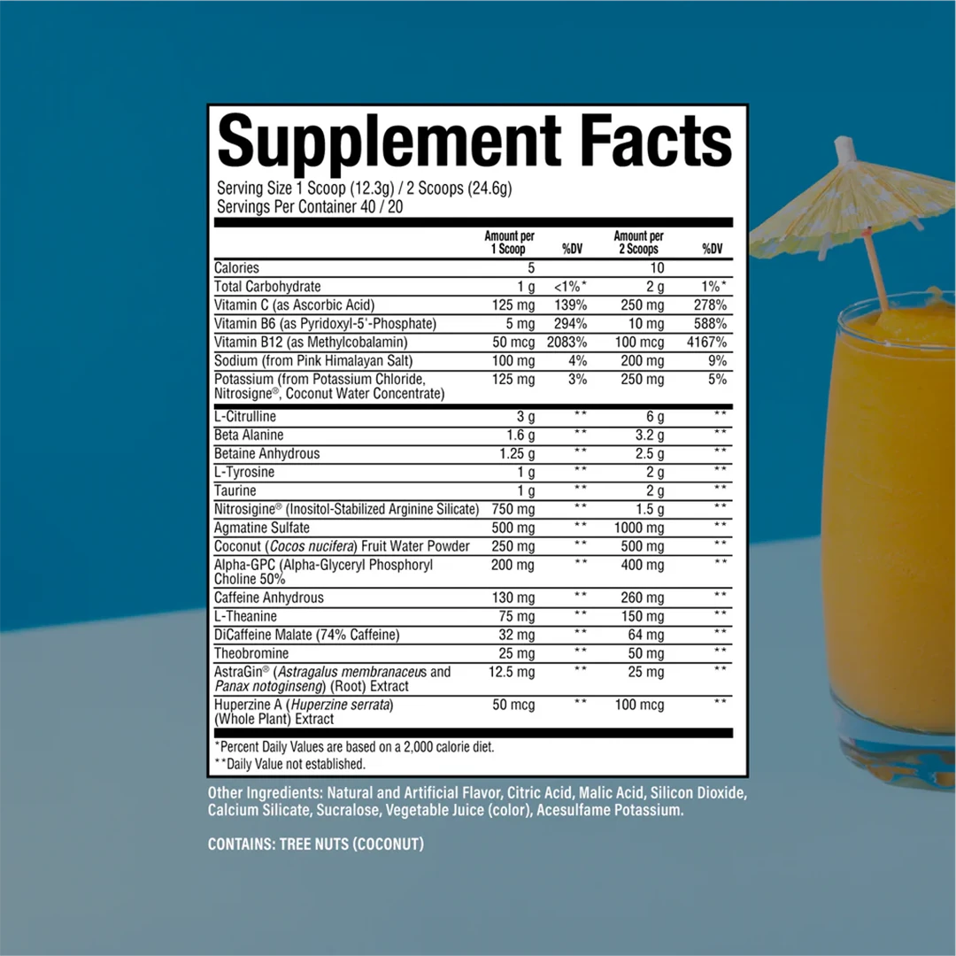 CBUM Thavage Pre-Workout + Free Creatine