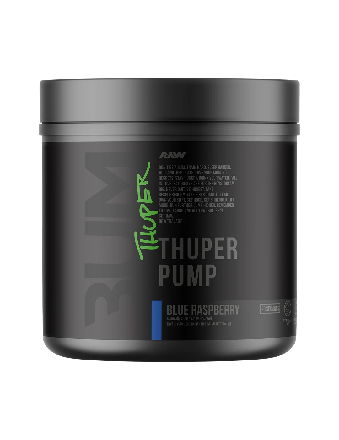 CBUM Thuper Pump Non-Stim Pre-Workout