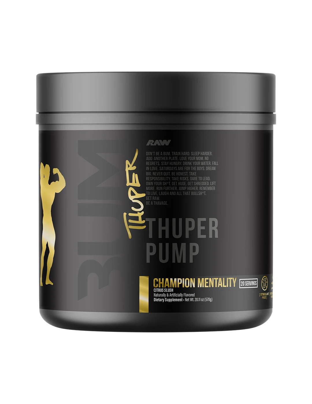 CBUM Thuper Pump Non-Stim Pre-Workout