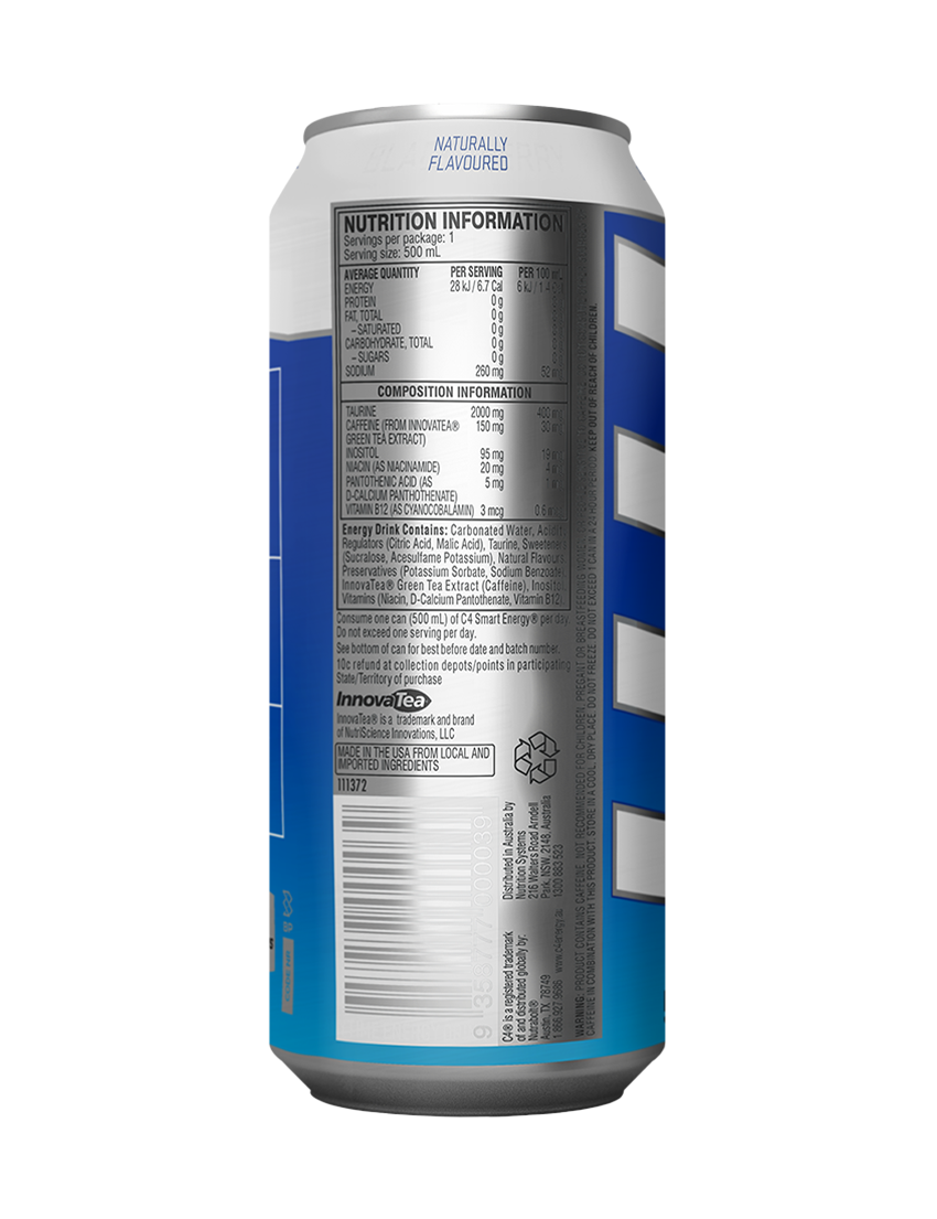 Cellucor C4 Smart Energy Carbonated