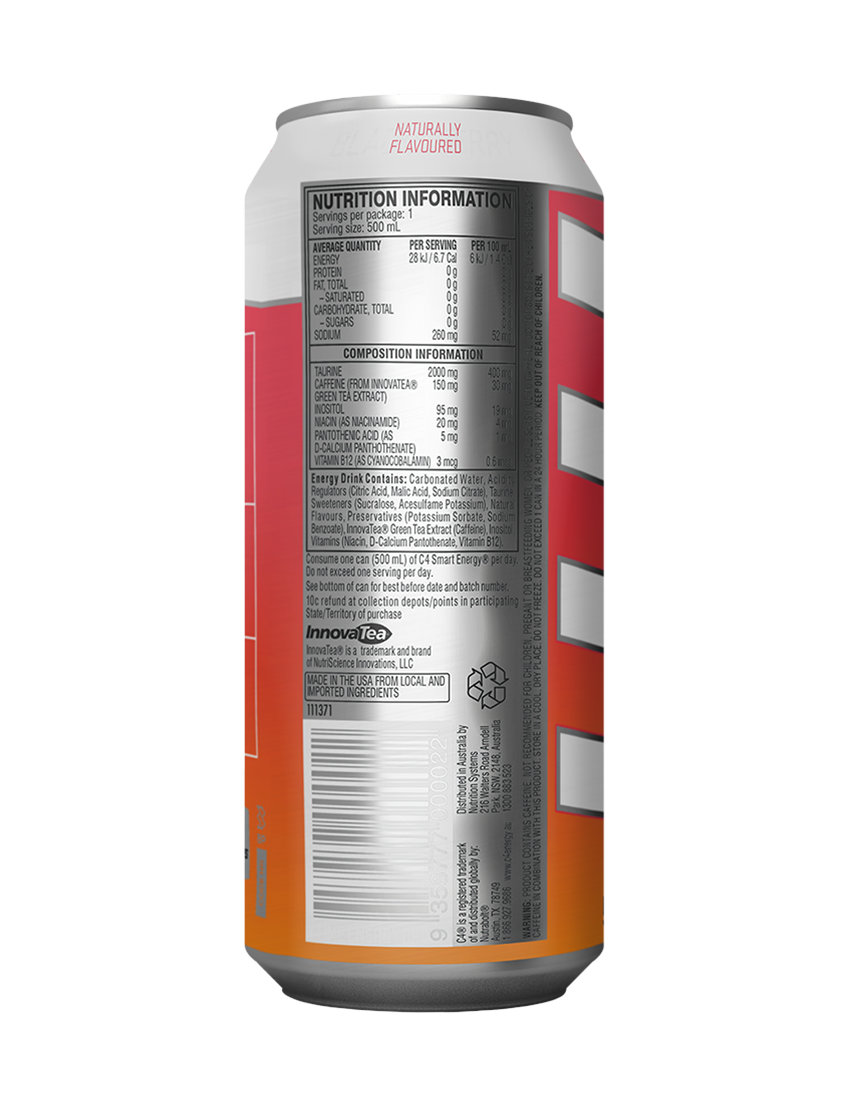 Cellucor C4 Smart Energy Carbonated