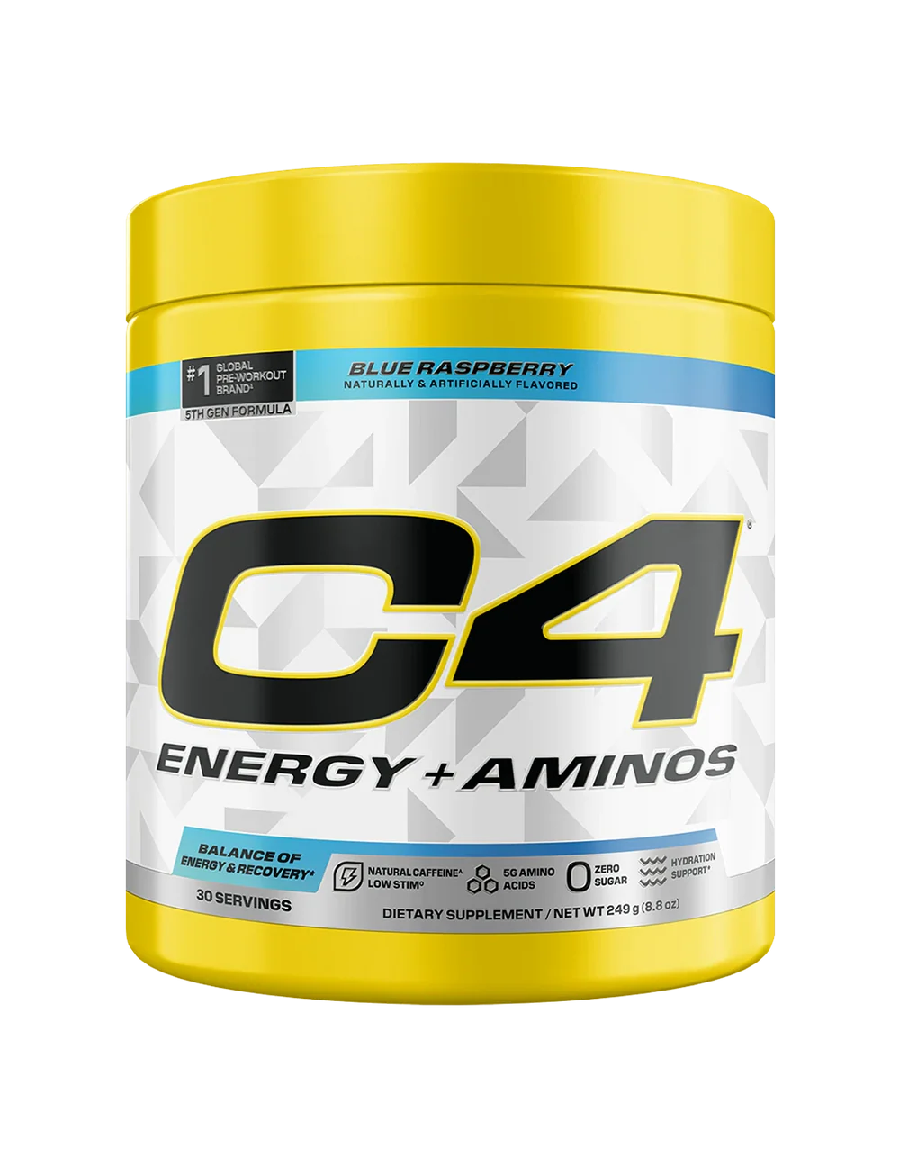 Cellucor C4 Whey Protein Energy Aminos Blue Razz 30 Servings Front – Cellucor | ASN