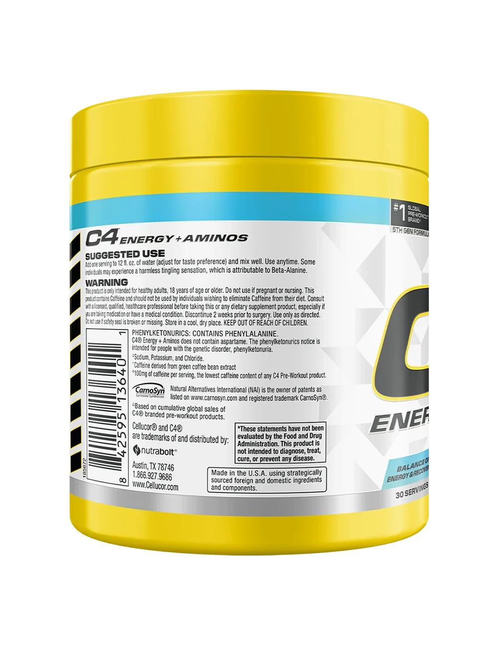 Cellucor C4 Whey Protein Energy Aminos Blue Razz 30 Servings Left – Cellucor | ASN