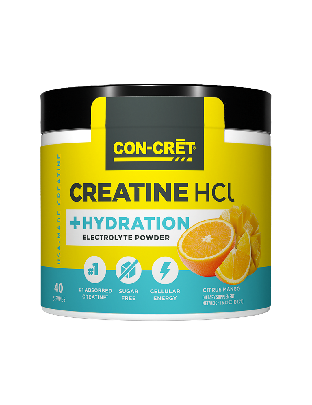 CON-CRET Creatine HCl + Hydration