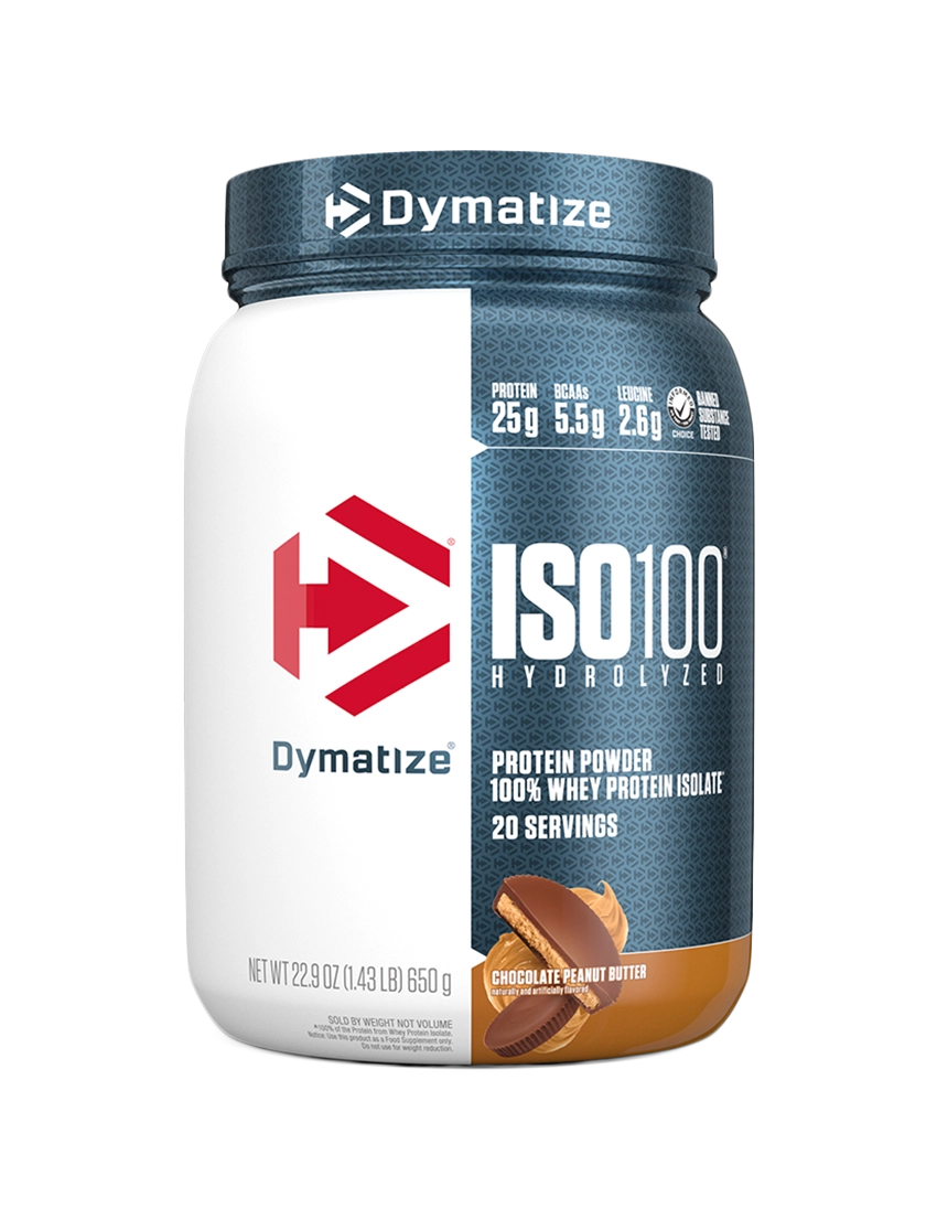 Dymatize ISO100 Whey Protein Isolate + Free Grenade Bars