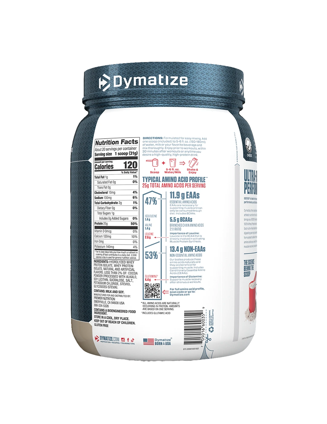Dymatize ISO100 Whey Protein Isolate + 6 Free Grenade Protein Bars