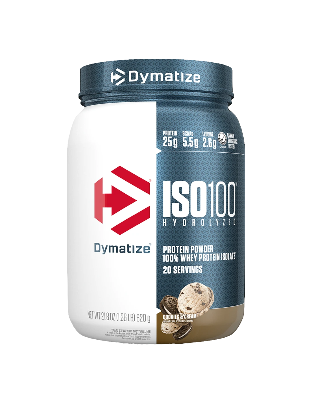 Dymatize ISO100 Whey Protein Isolate + 6 Free Grenade Protein Bars