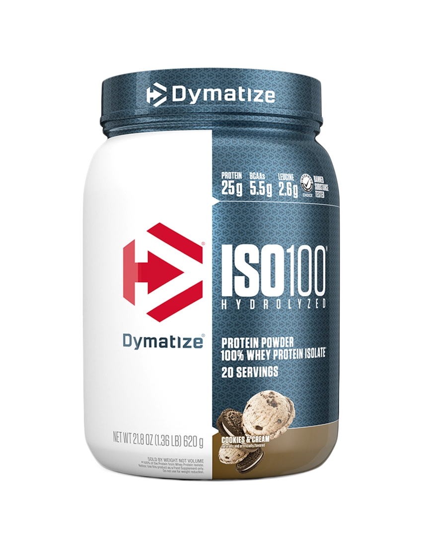 Dymatize ISO100 Whey Protein Isolate + Free Grenade Bars