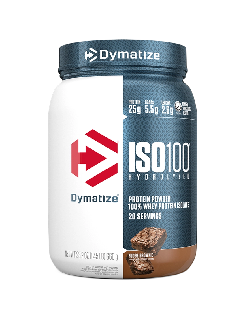 Dymatize ISO100 Whey Protein Isolate + Free Grenade Bars