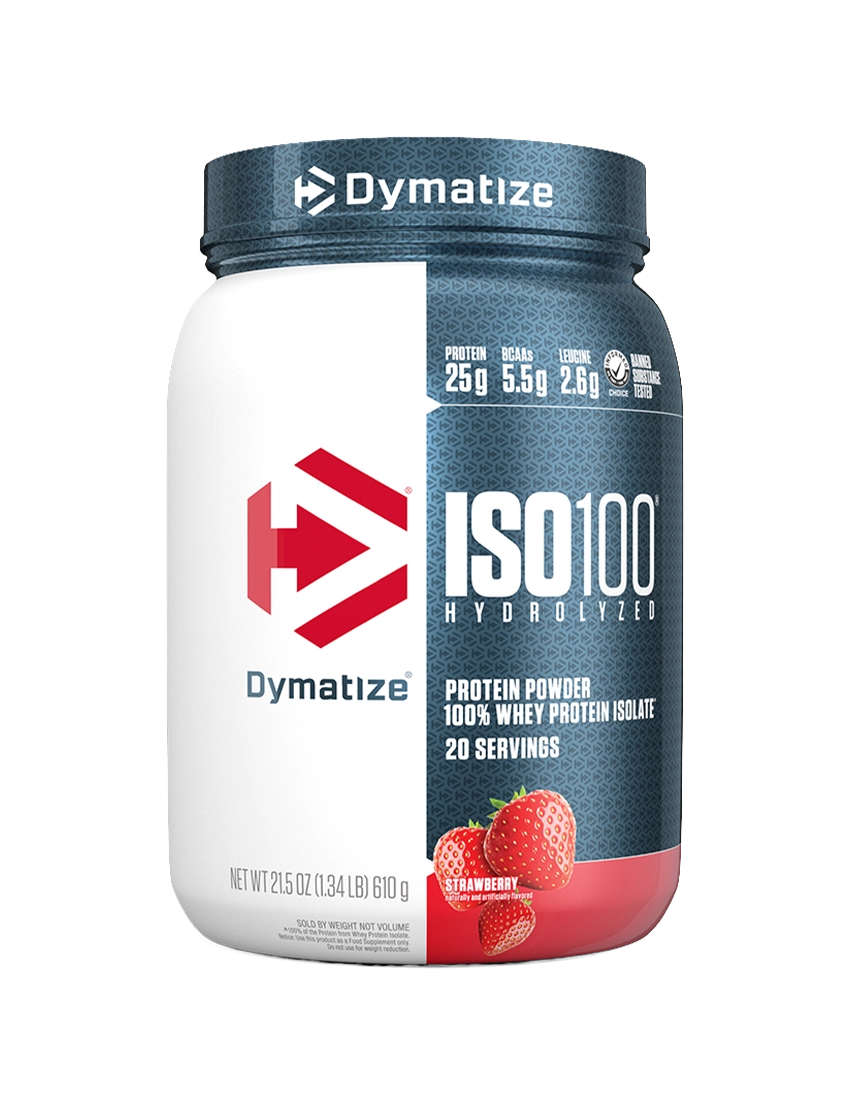 Dymatize ISO100 Whey Protein Isolate + Free Grenade Bars