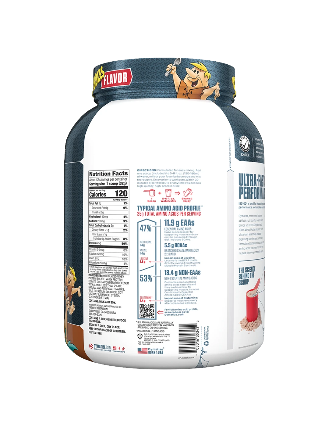 Dymatize ISO100 Whey Protein Isolate + 6 Free Grenade Protein Bars