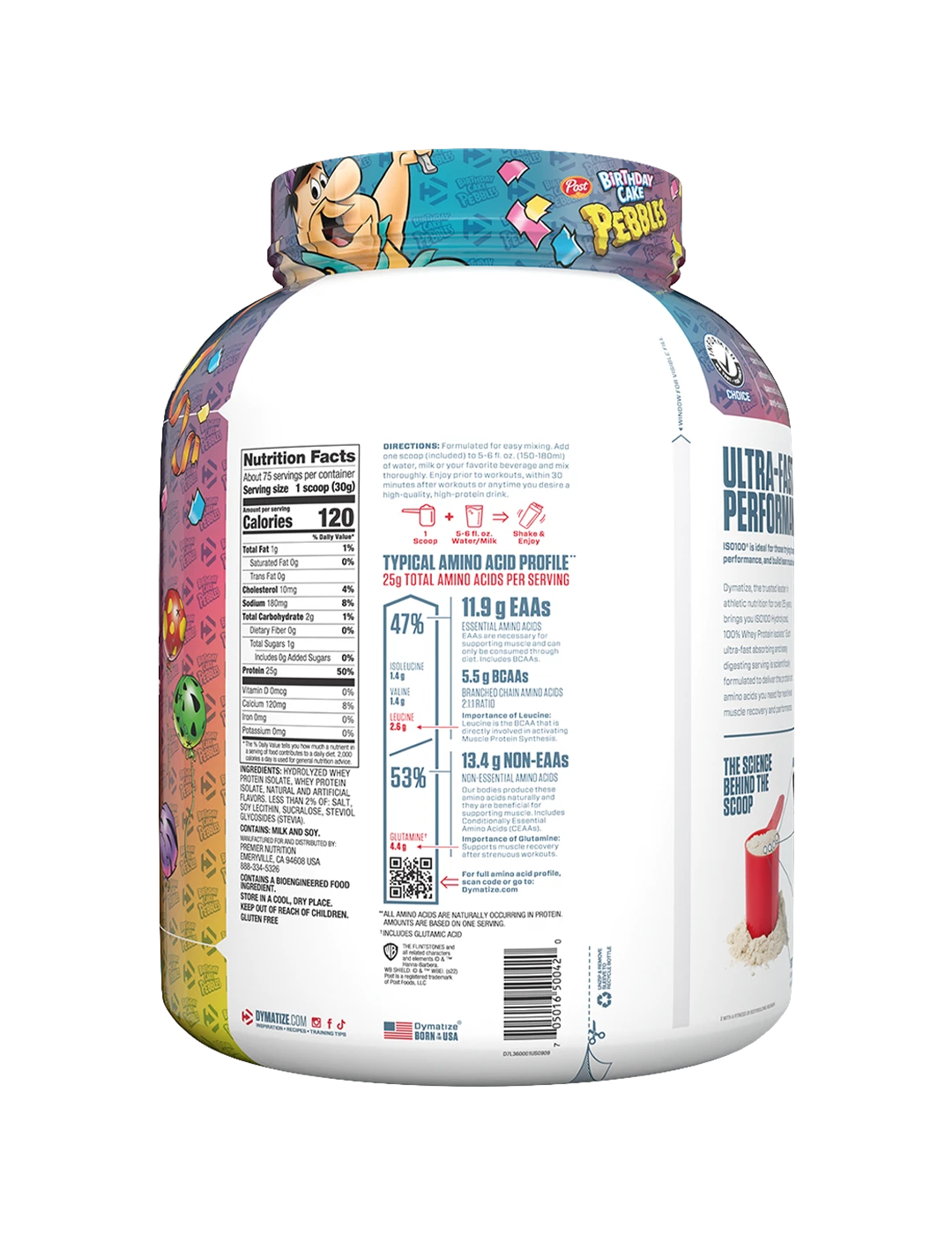 Dymatize ISO100 Whey Protein Isolate + 6 Free Grenade Protein Bars