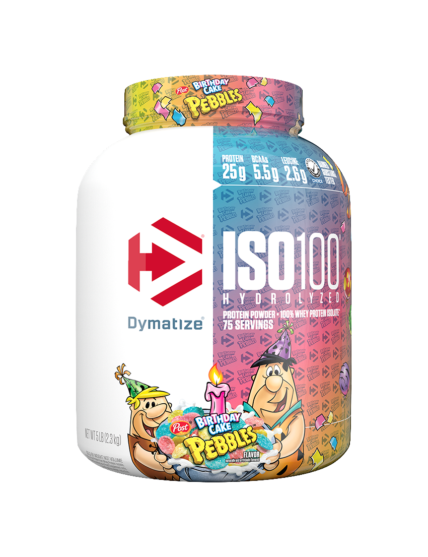 Dymatize ISO100 Whey Protein Isolate + Free Grenade Bars