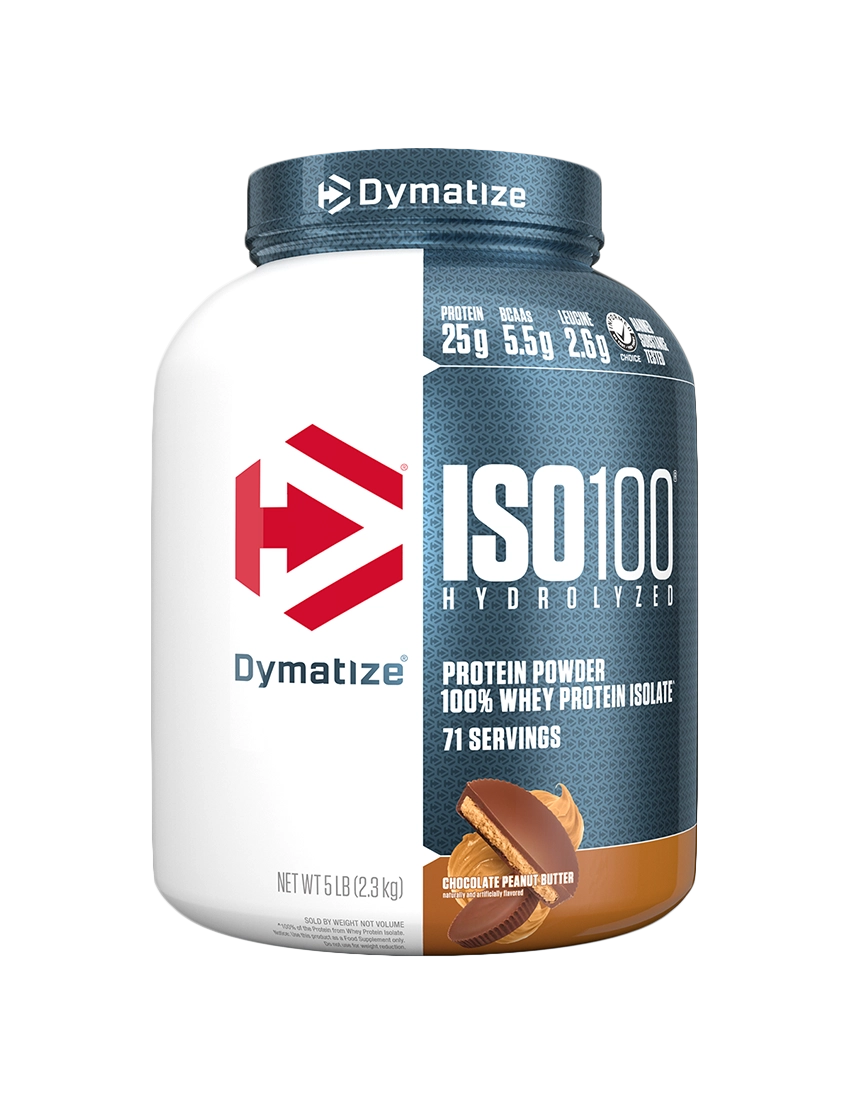 Dymatize ISO100 Whey Protein Isolate + Free Grenade Bars