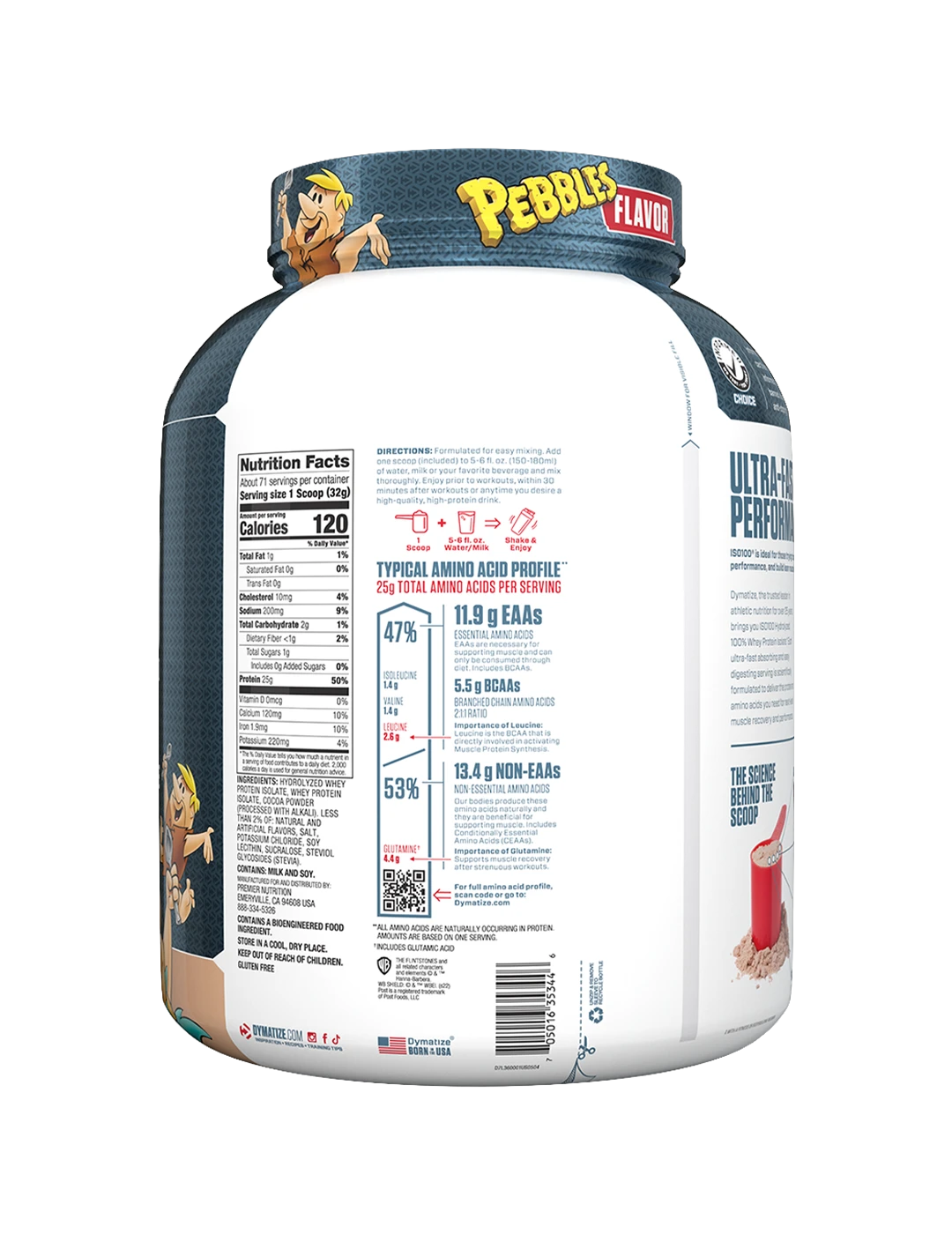 Dymatize ISO100 Whey Protein Isolate + 6 Free Grenade Protein Bars