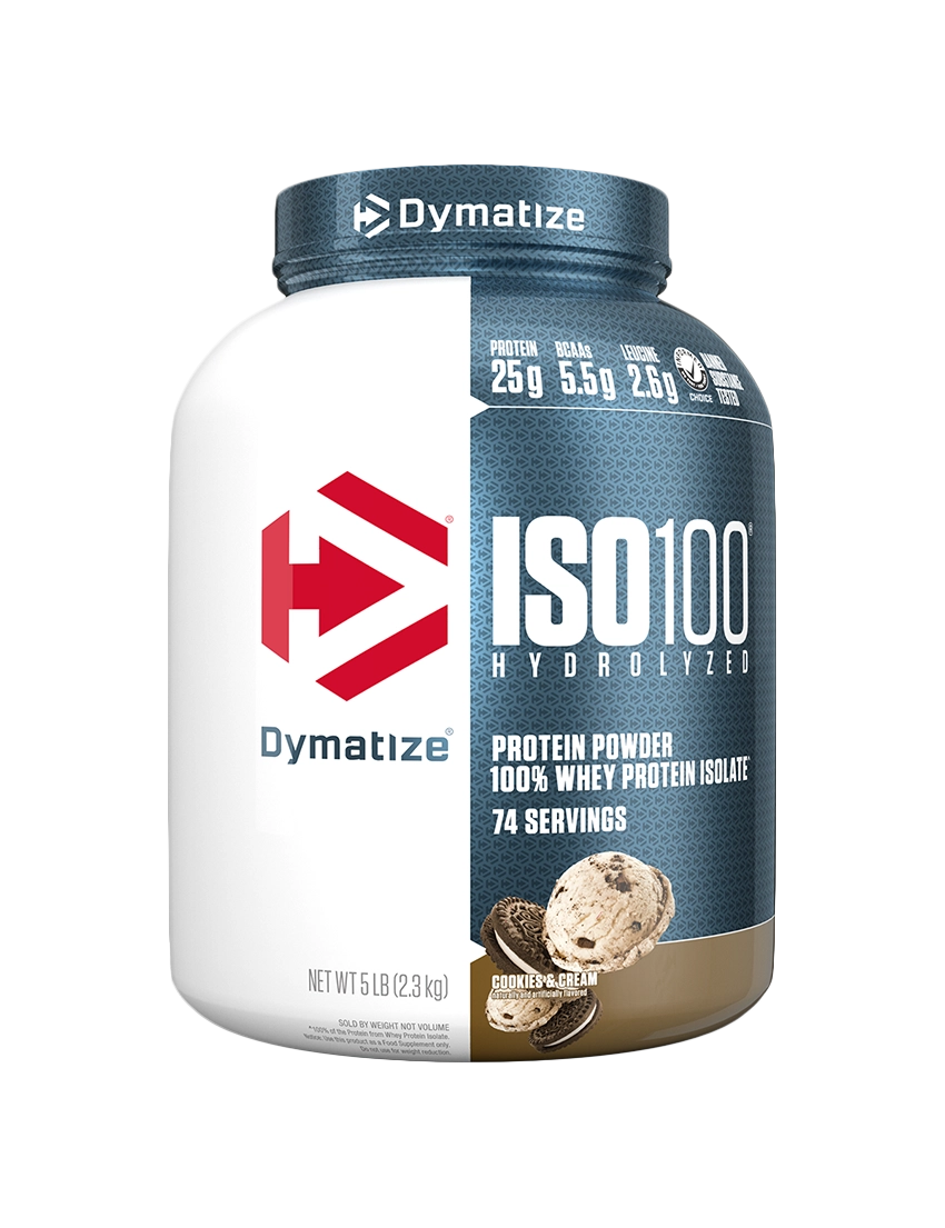 Dymatize ISO100 Whey Protein Isolate + Free Grenade Bars