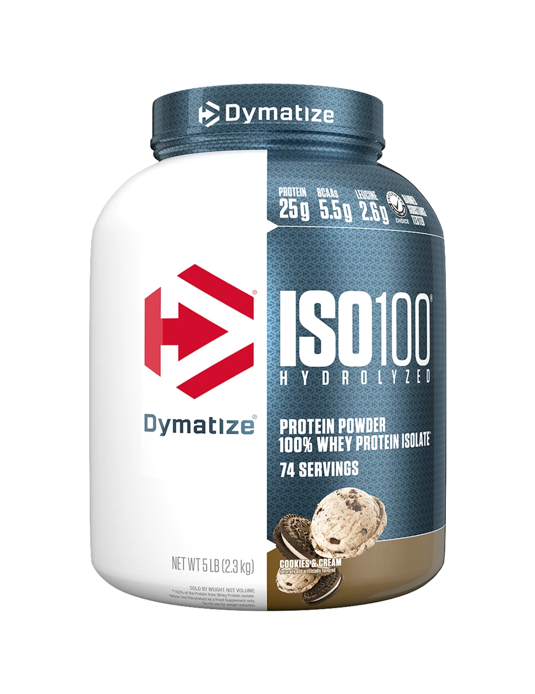 Dymatize ISO100 Whey Protein Isolate + 6 Free Grenade Protein Bars