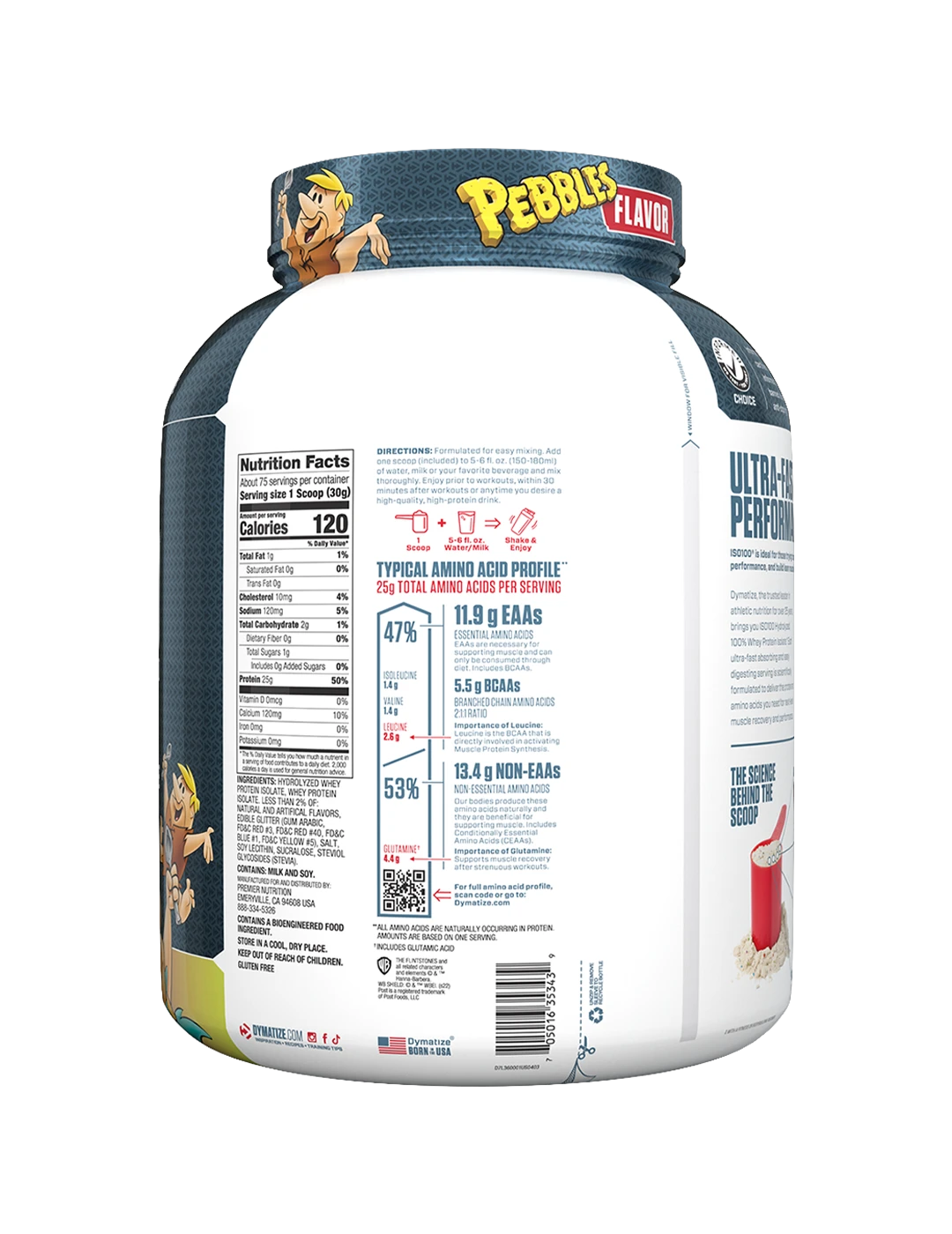 Dymatize ISO100 Whey Protein Isolate + 6 Free Grenade Protein Bars