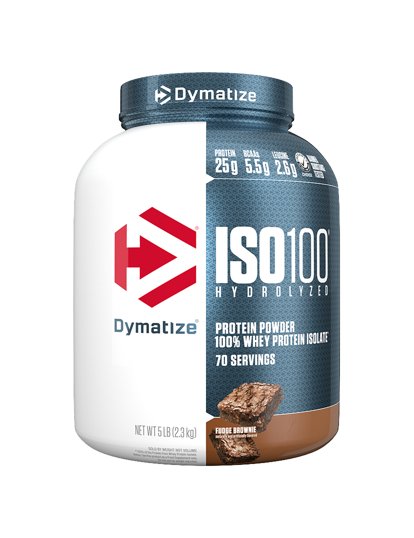 Dymatize ISO100 Whey Protein Isolate + Free Grenade Bars