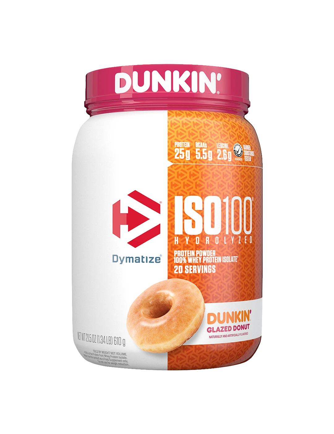 Dymatize ISO100 Whey Protein Isolate + 6 Free Grenade Protein Bars