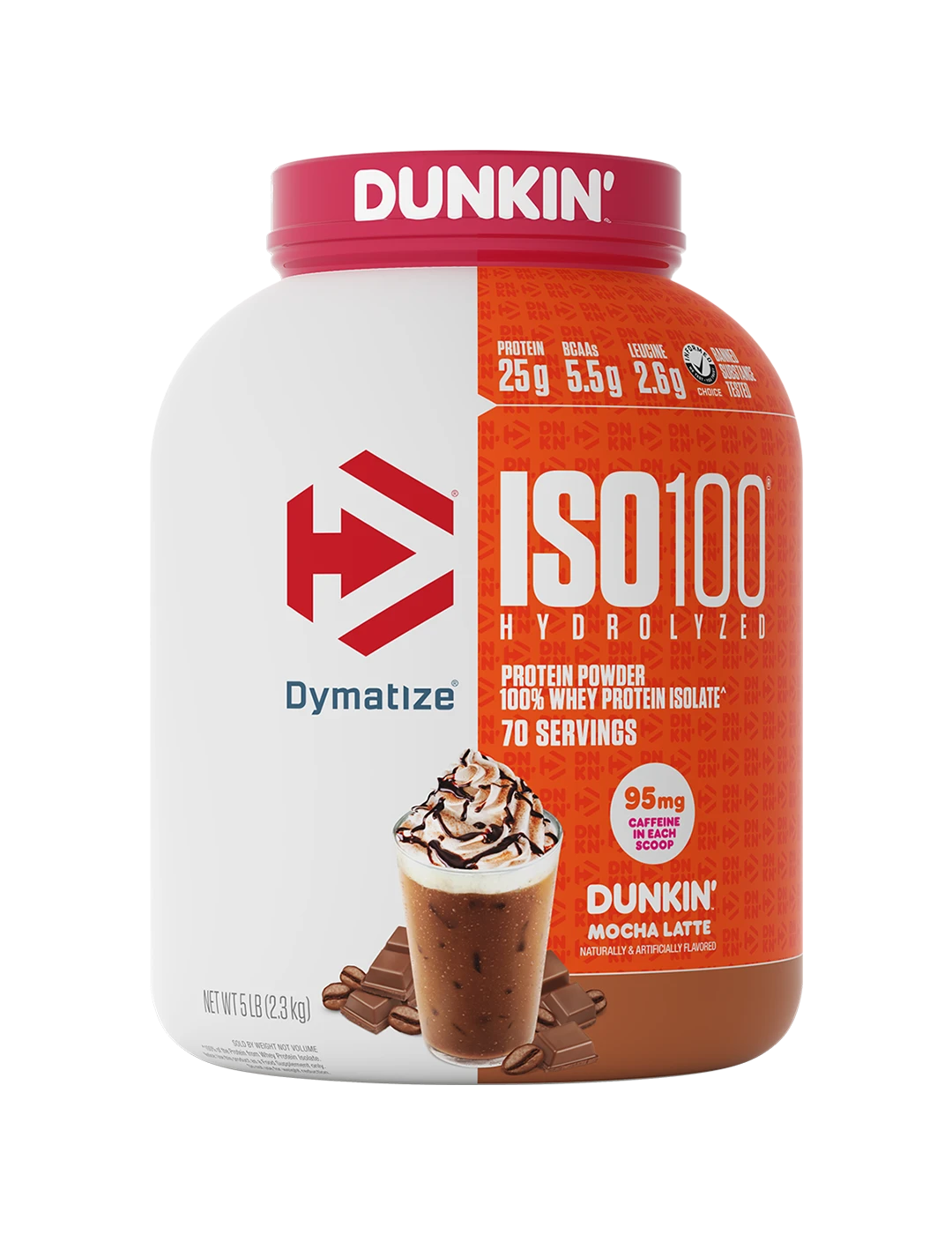 Dymatize ISO100 Whey Protein Isolate + 6 Free Grenade Protein Bars