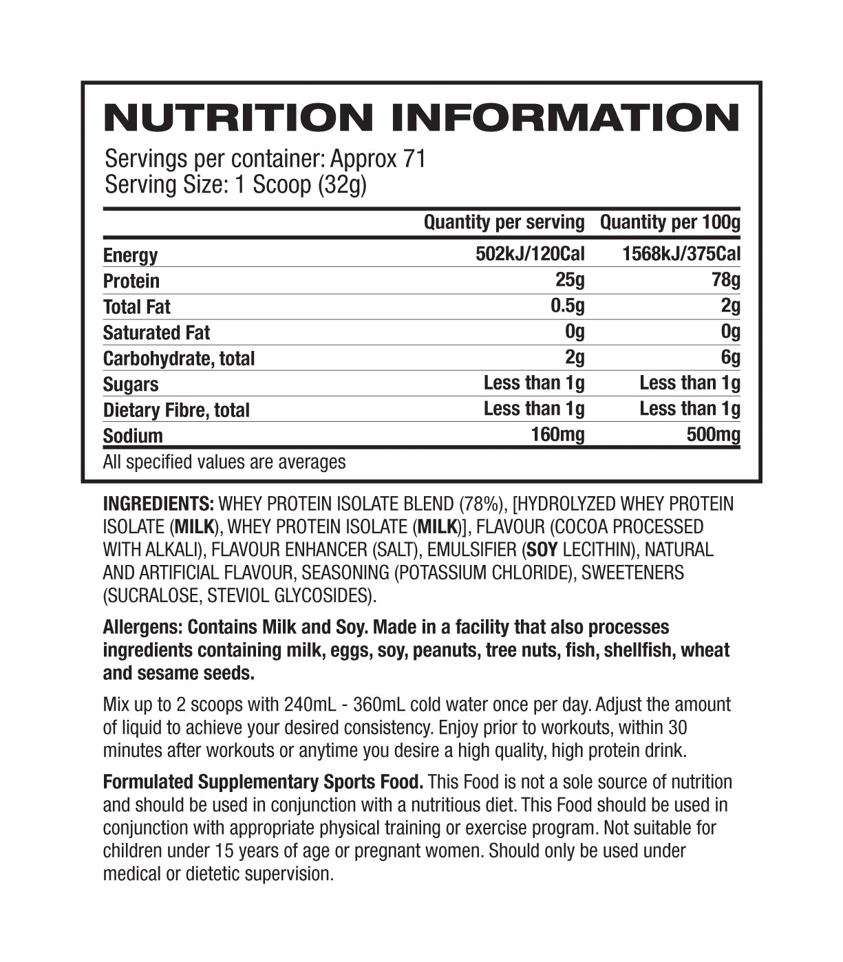 Dymatize ISO100 Whey Protein Isolate