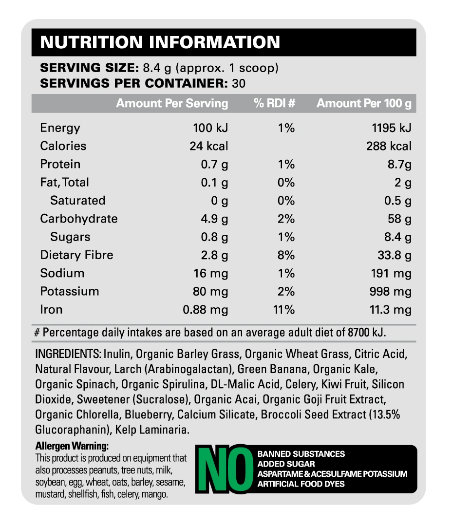EHP Labs OxyGreens Daily Super Greens