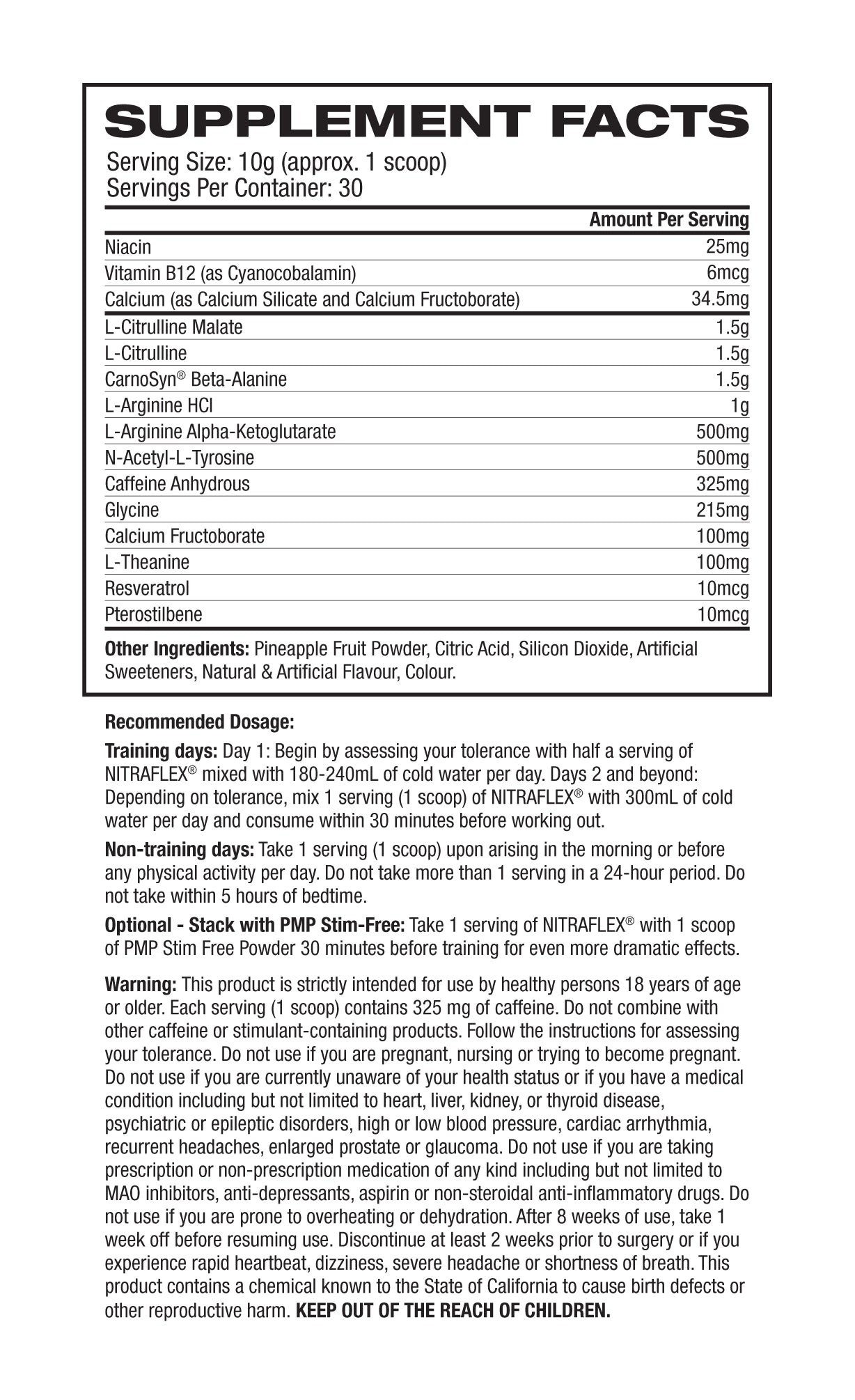 GAT Sport Nitraflex Pre-Workout
