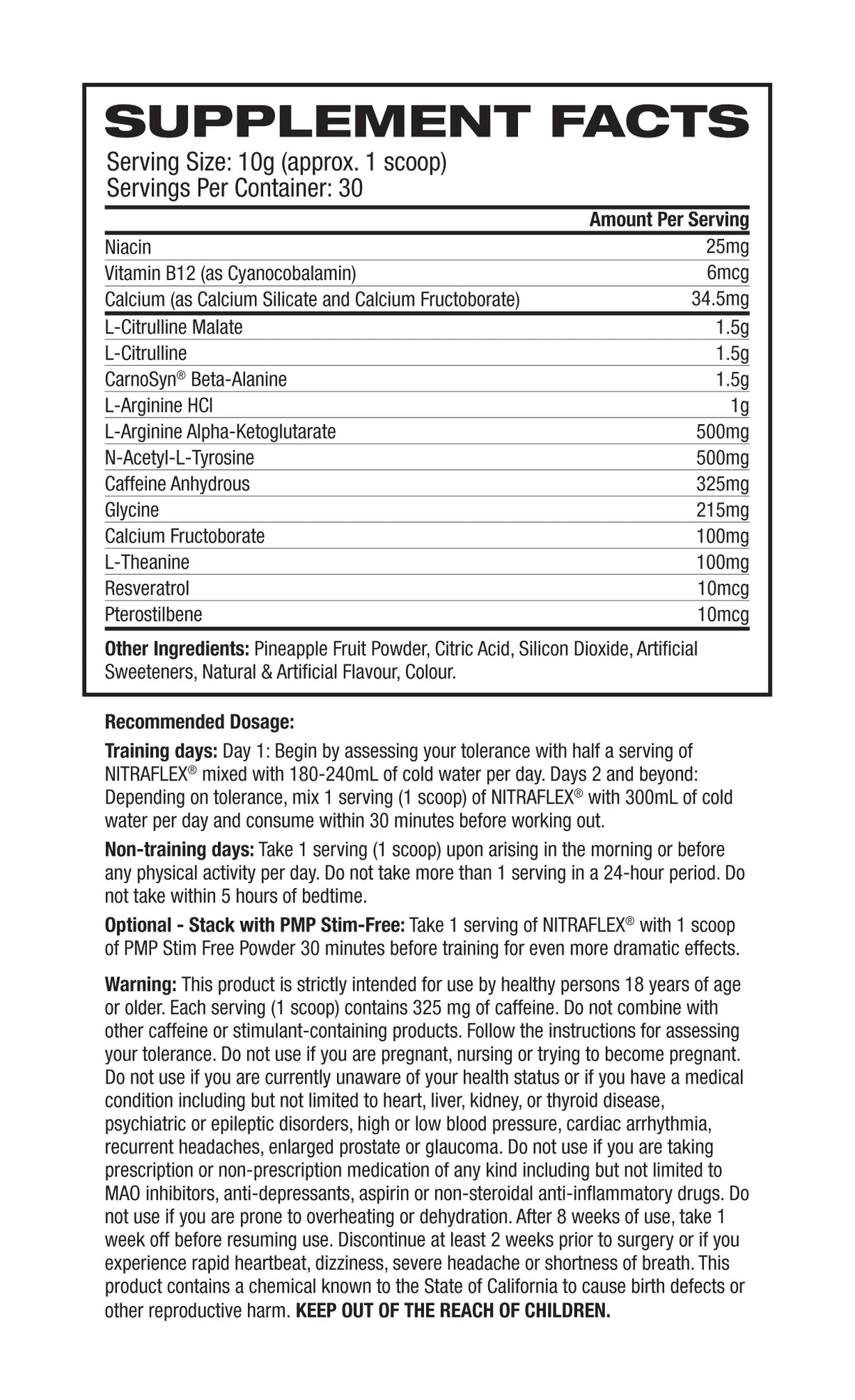 GAT Sport Nitraflex Pre-Workout