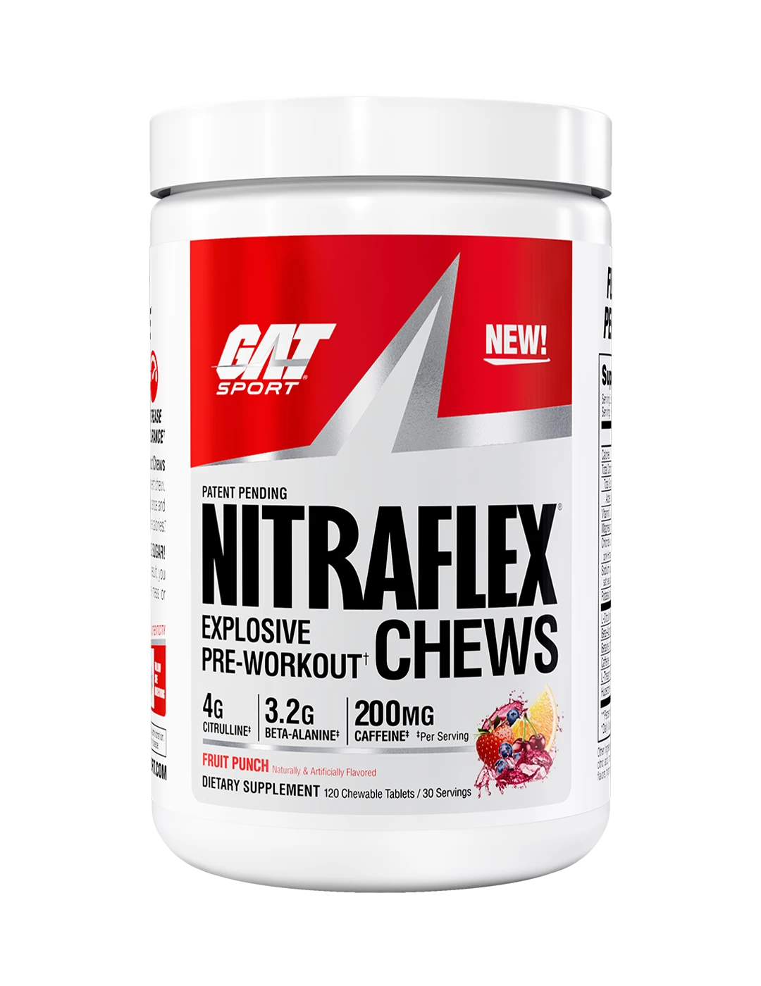 GAT Sport Nitraflex Pre-Workout Chews