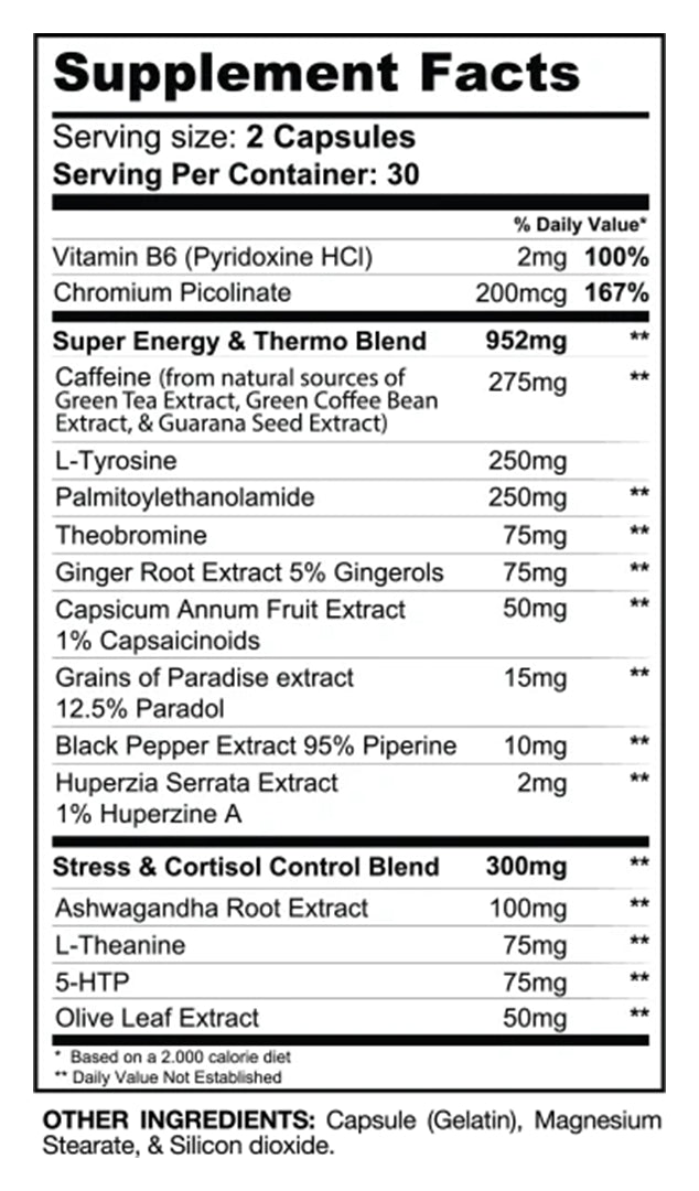 Gaspari Nutrition DTN8 Explosive Fat Burner