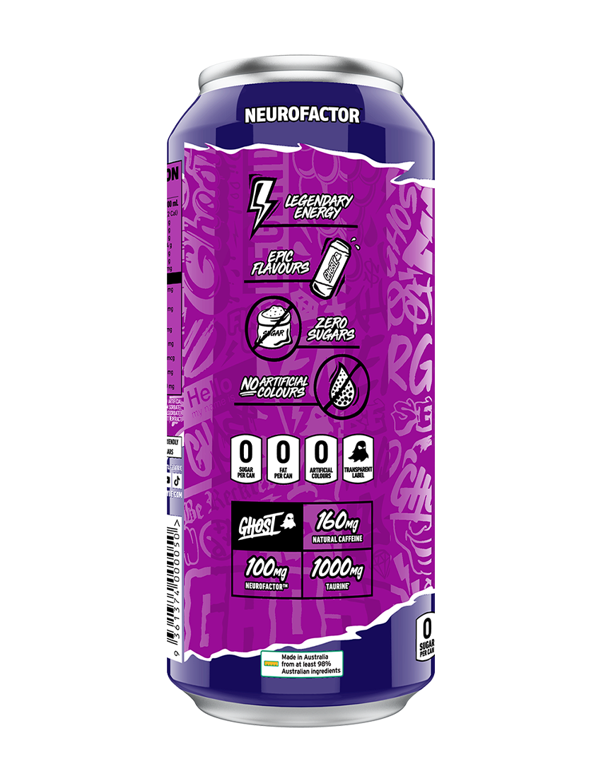 Ghost Energy 500m L Grape Side | ASN