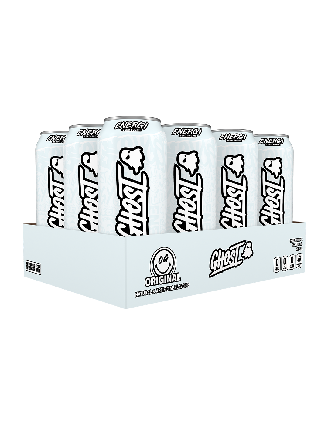 Ghost Energy Drink Original 500mL 12 Pack Case – GHOST | ASN