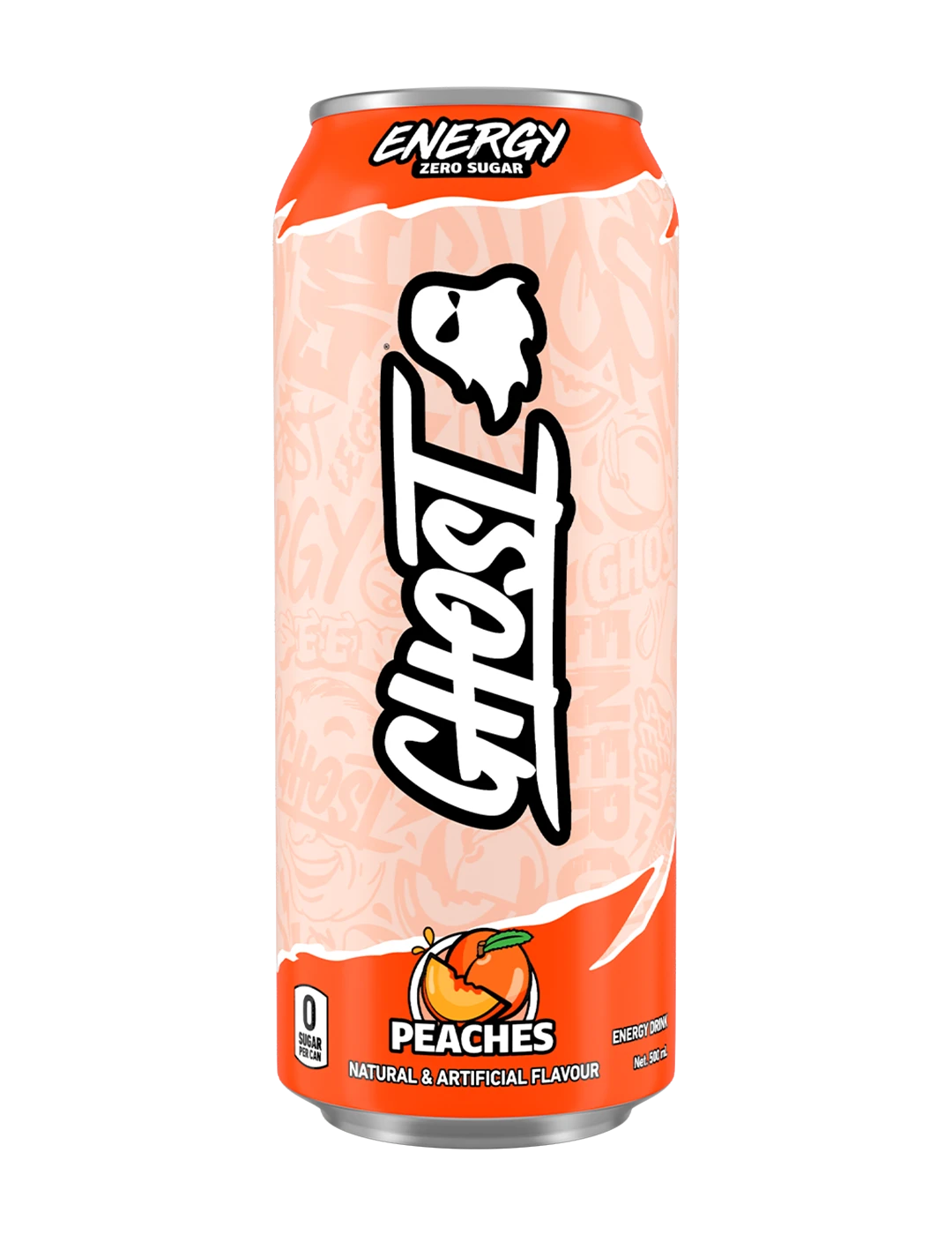 Ghost Energy 500m L Peaches Front | ASN