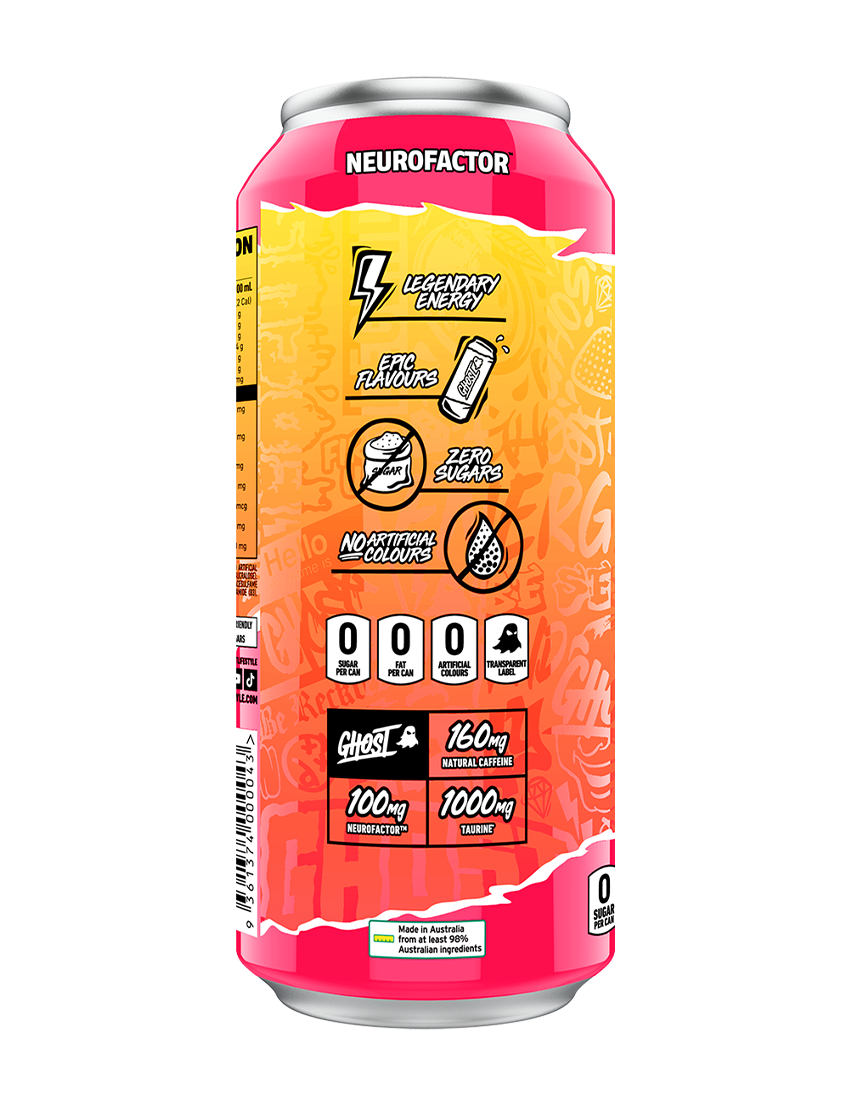 Ghost Energy 500m L Strawbango Side | ASN