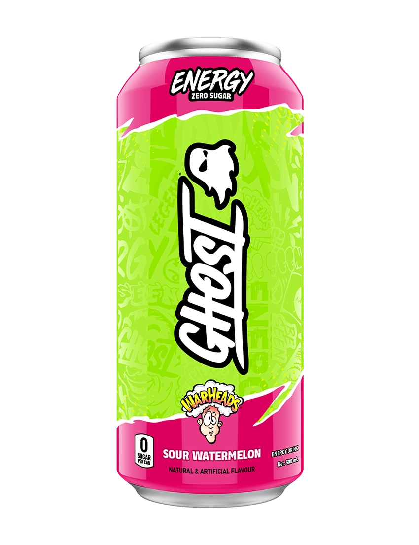 Ghost Energy 500m L Warheads Sour Watermelon Front | ASN