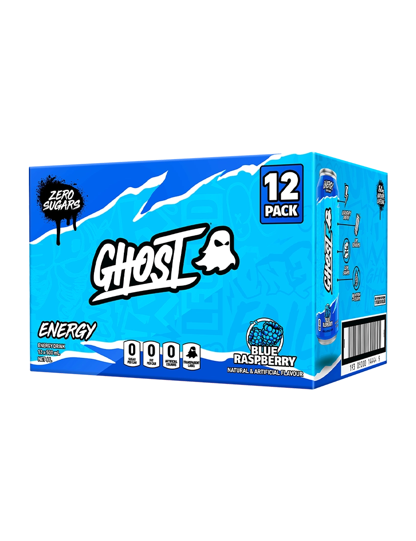 Ghost Energy Case Blue Raspberry | ASN