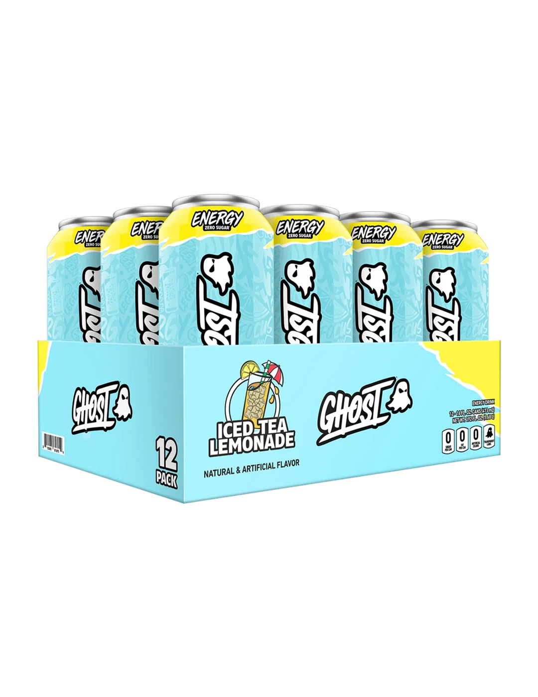 Ghost Energy Case Iced Tea Lemonade | ASN
