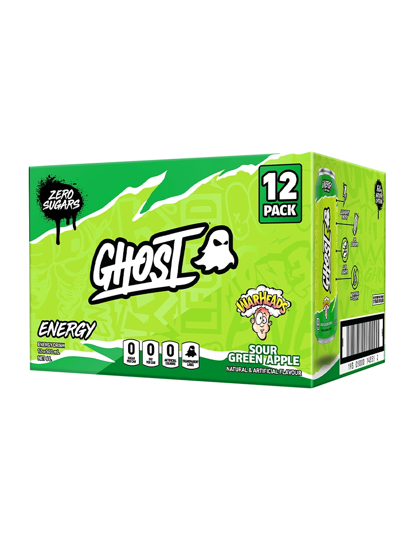 Ghost Energy Case Sour Green Apple | ASN