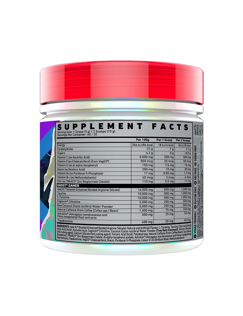 Ghost Gamer Focus x Energy