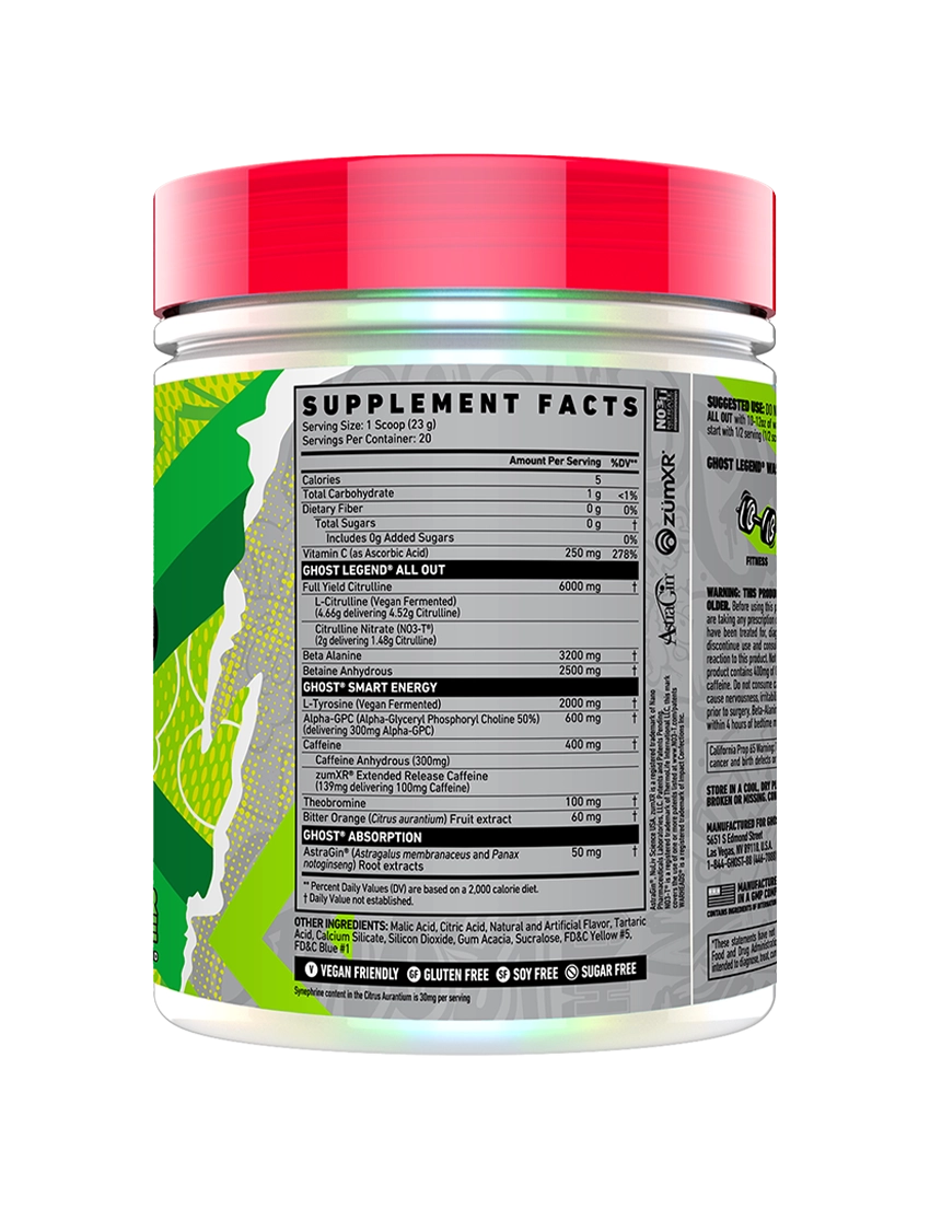 Ghost Legend All Out Pre-Workout