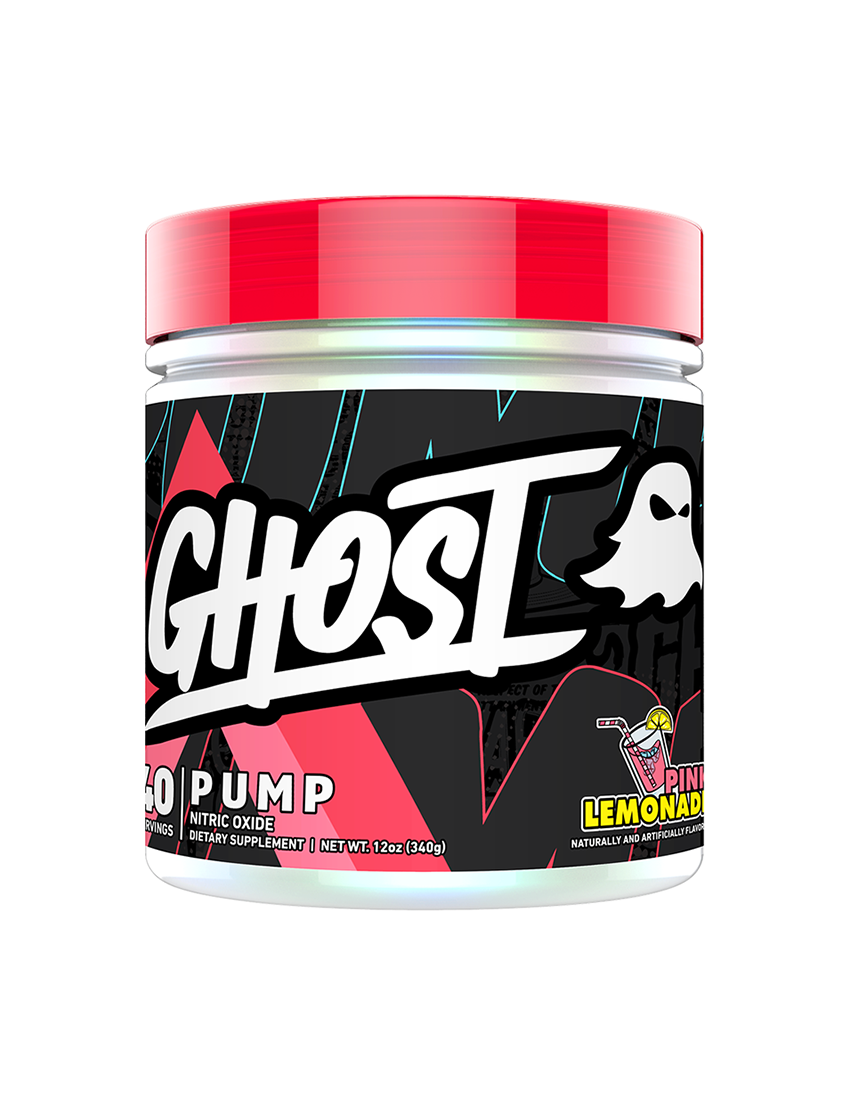 Ghost Pump V2 40 Serve Pink Lemonade Front | ASN