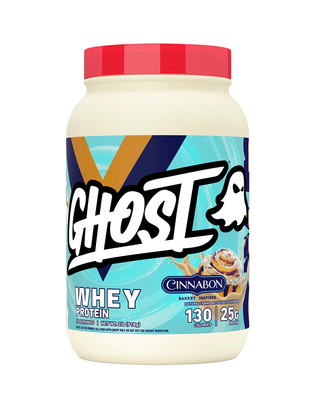 Ghost Whey Protein Cinnabon 2lb Front – GHOST | ASN