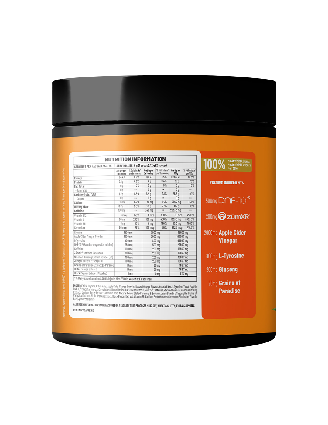 Hercules Supplements Burn of the Gods