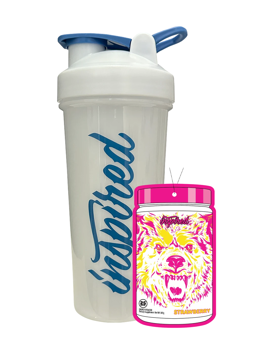 Inspired Big Black DVST8 Pre-Workout + Free Inspired Shaker & Air Freshener